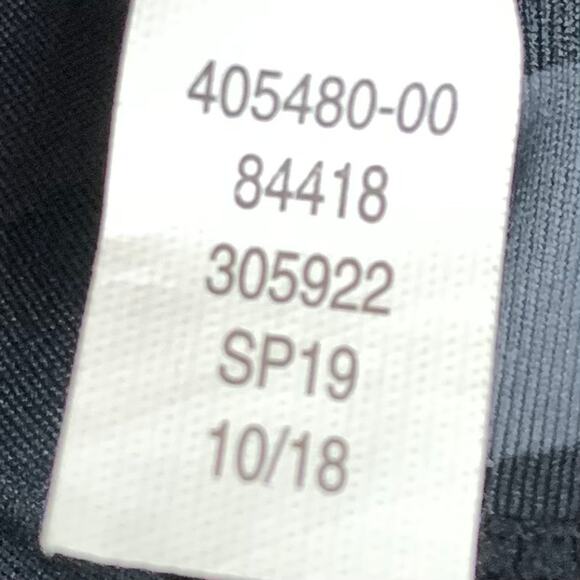 Athleta Camo Contender 7/8 Tights Black Grey Leggings Zip Pockets Size Medium - Picture 5 of 12